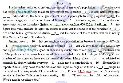 导航学校：2006年考研英语试题及参考答案